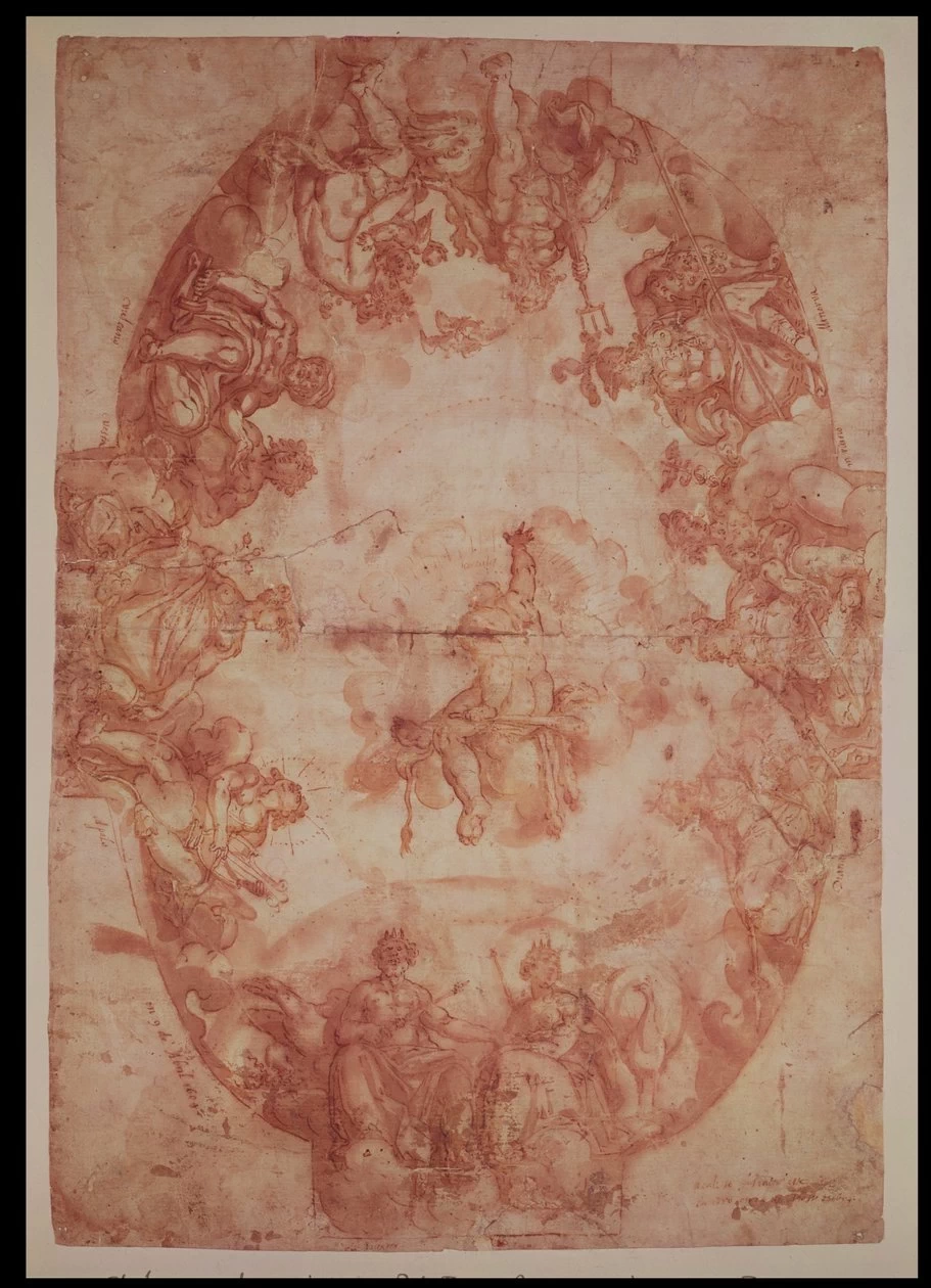 Studio per il soffitto della Casa de Pilatos, Siviglia